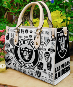 Las Vegas Raiders Leather Bag