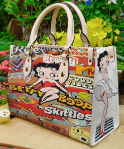 Betty Boop love Leather Bag
