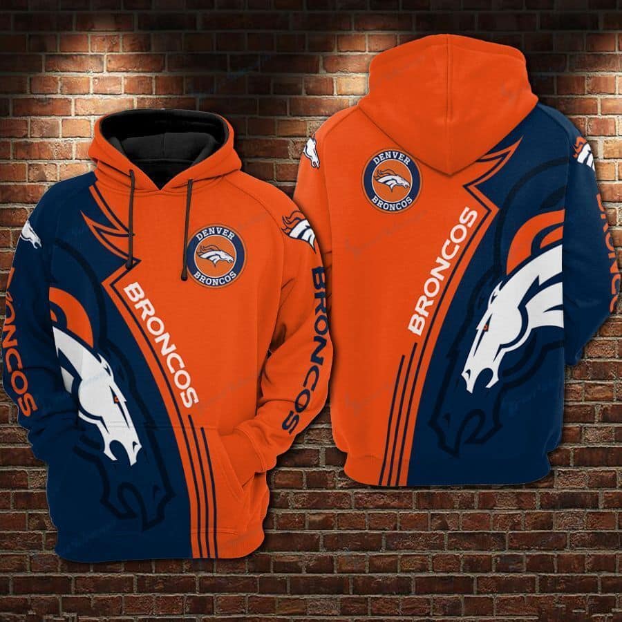 Denver Broncos Hoodie 3d