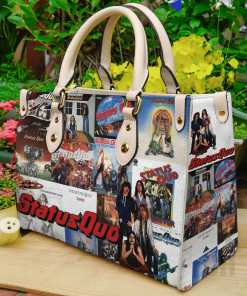 Status Quo love Leather Bag