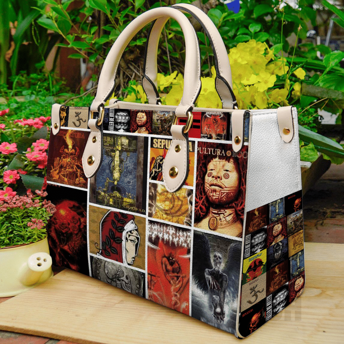 Sepultura Leather Bag