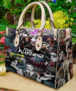 The Warning love Leather Bag
