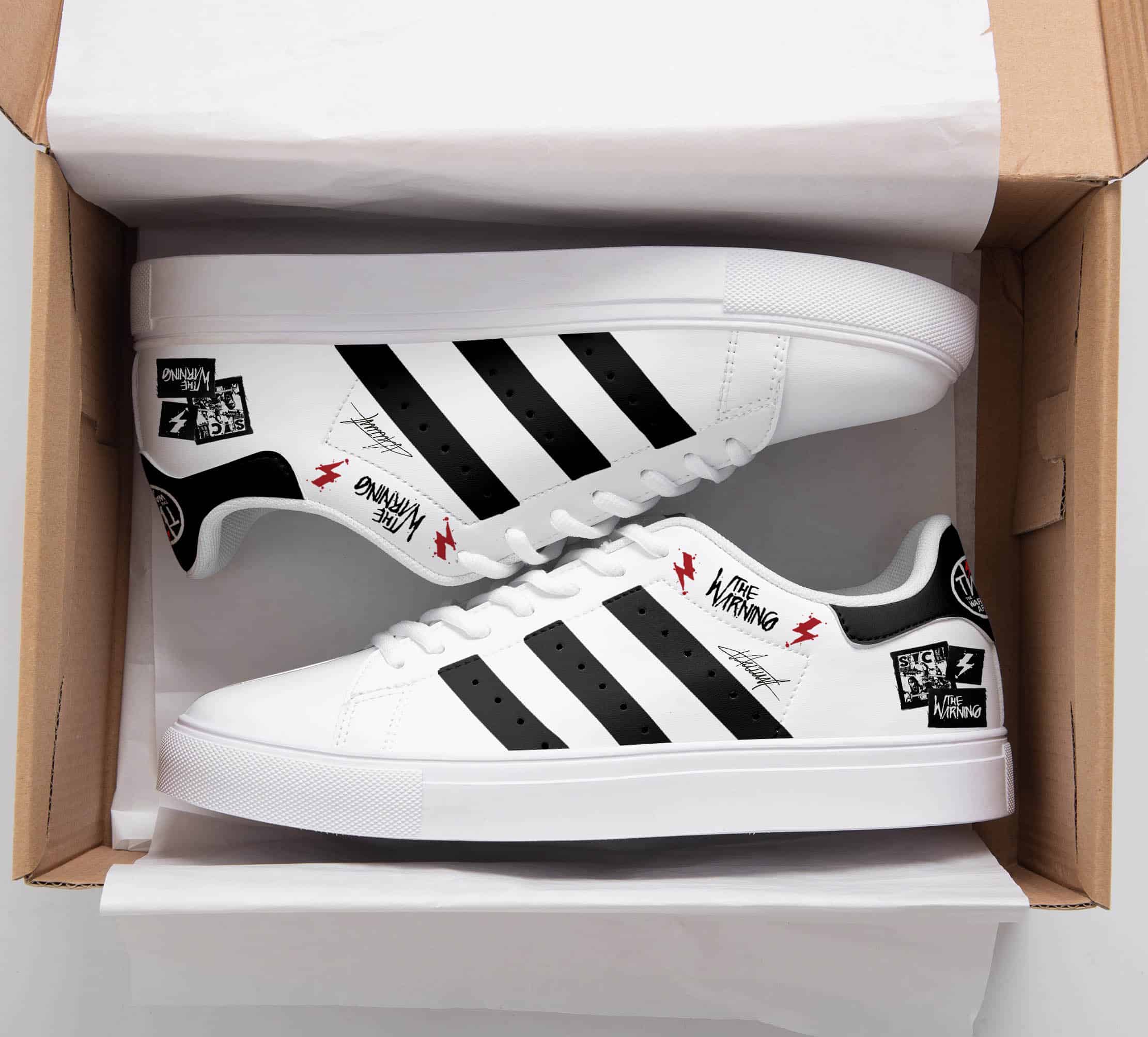 The Warning Stan Smith Shoes