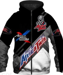 Africa Twin love Hoodie 3d