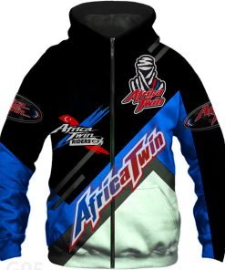 Africa Twin love 1 Hoodie 3d