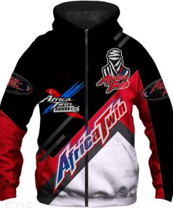 Africa Twin love Hoodie 3d