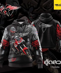 Africa Twin love Hoodie 3d