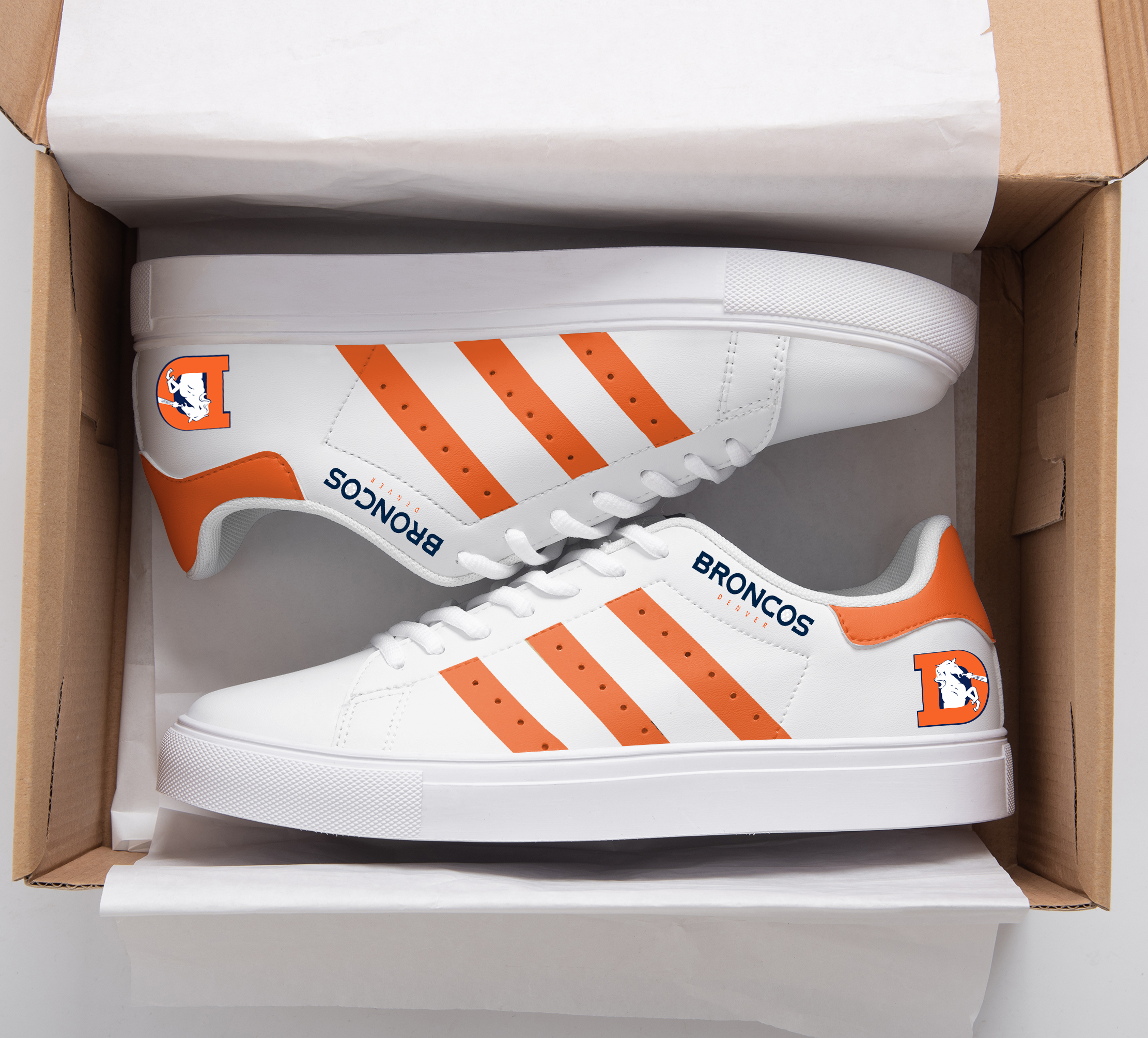Denver Broncos Stan Smith Shoes