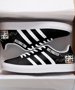 Bruce Springsteen Black Stan Smith Shoes