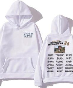 Benson Boone white Hoodie 3d