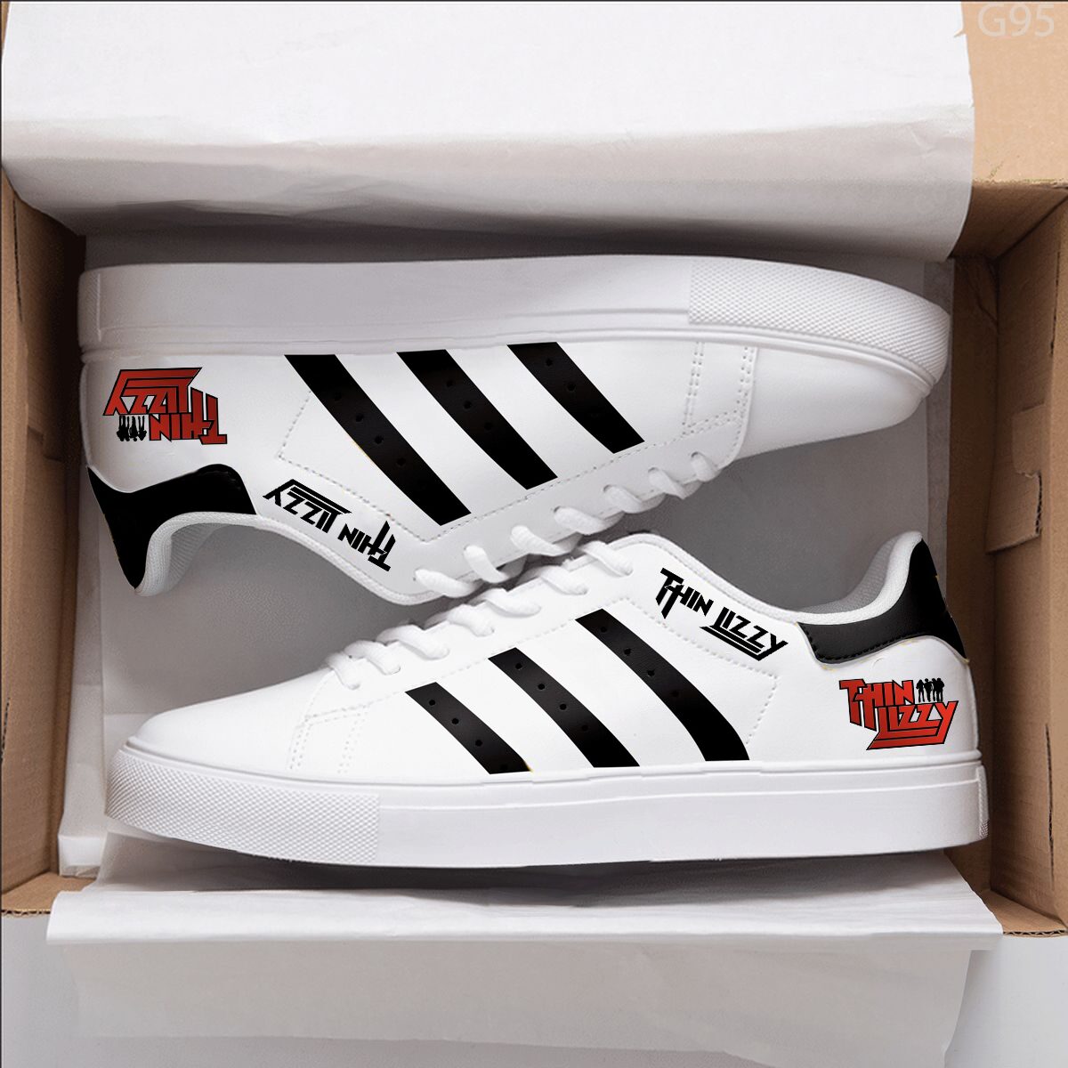 Thin Lizzy Stan Smith Shoes