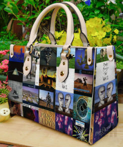 Pink Floyd love Leather Bag