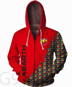 Abarth love Hoodie 3d