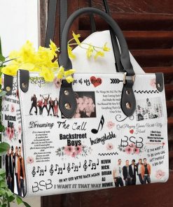 Backstreet Boys Leather Bag