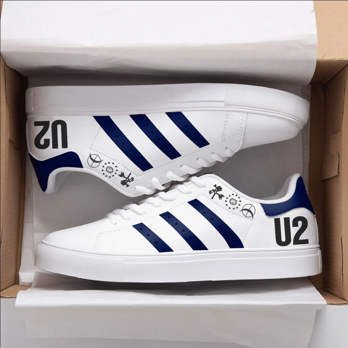 U2 Band Stan Smith Shoes