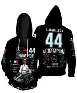 Lewis Hamilton Hoodie 3d