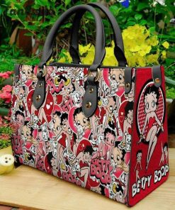 Betty Boop love Leather Bag