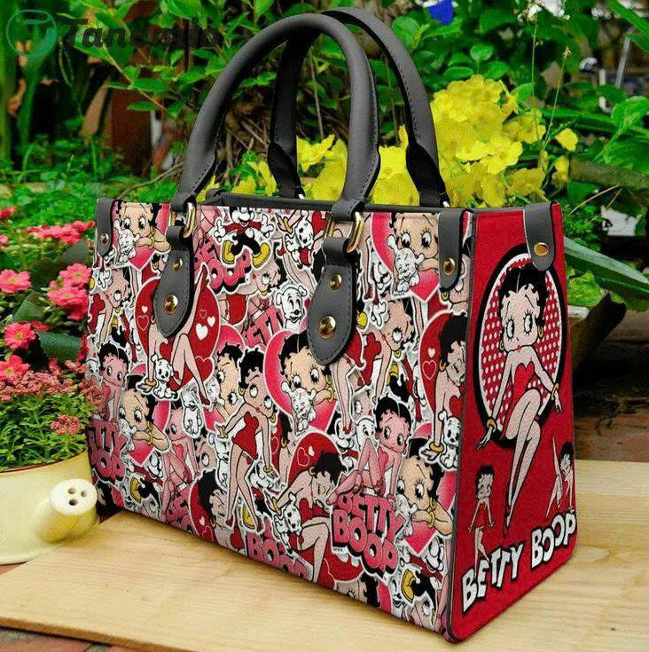 Betty Boop love Leather Bag
