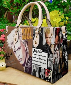 Billy Idol Leather Bag