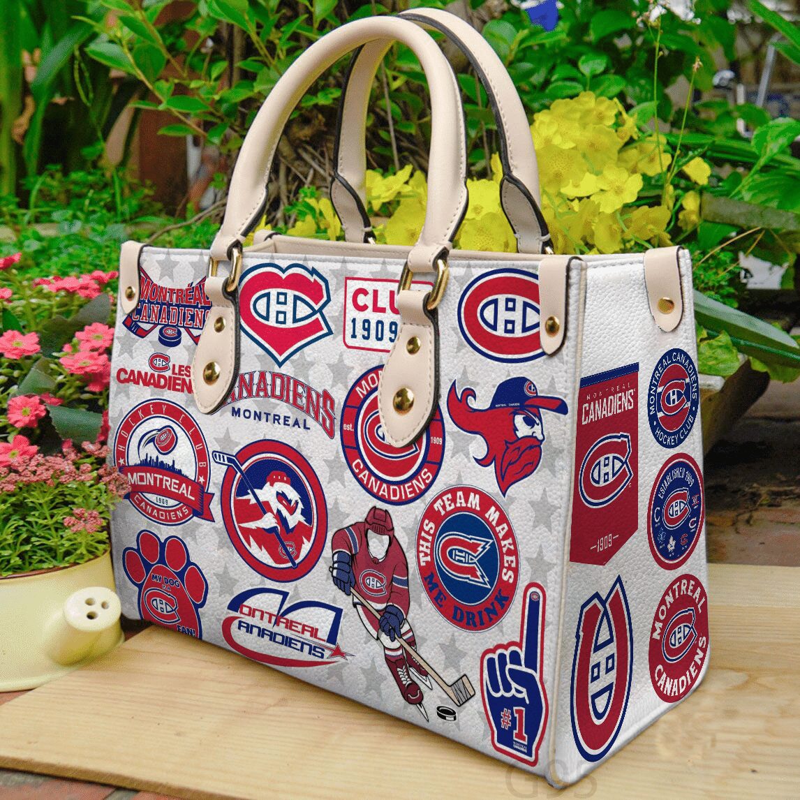 Montreal Canadiens Leather Bag