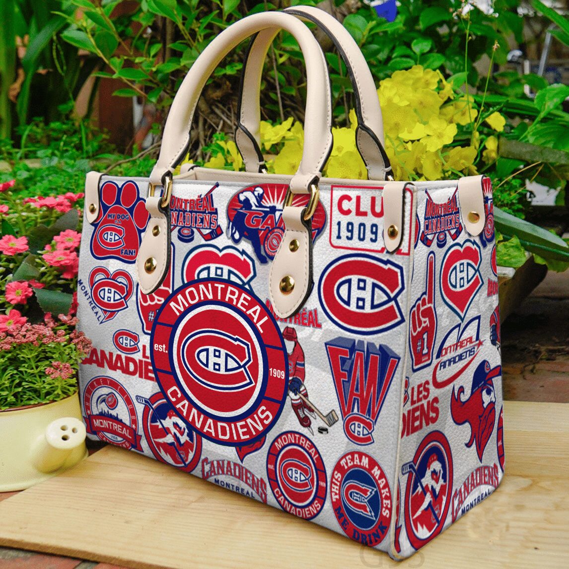 Montreal Canadiens Leather Bag