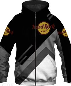 Hard Rock Cafe Black Hoodie 3d