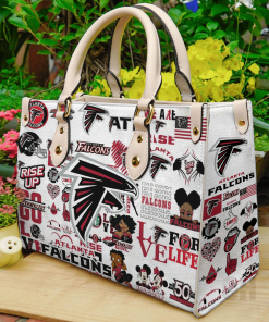 Atlanta Falcons Leather Bag