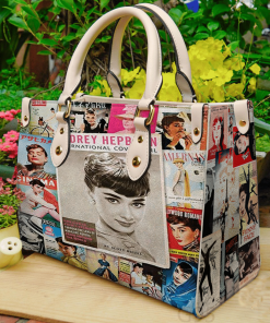 Audrey Hepburn Leather Bag