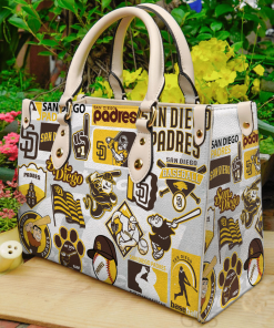 San Diego Padres Leather Bag