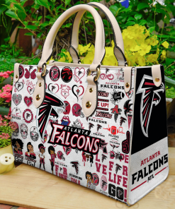 Atlanta Falcons Leather Bag