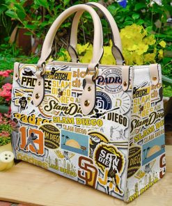 San Diego Padres Leather Bag
