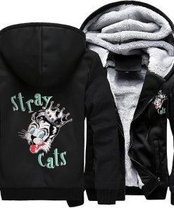Stray Cats Fleece Jacket