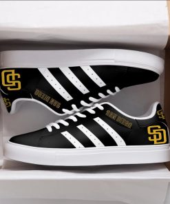 San Diego Padres Black Stan Smith Shoes