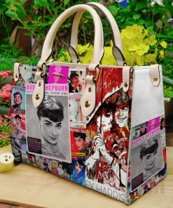 Audrey Hepburn Leather Bag
