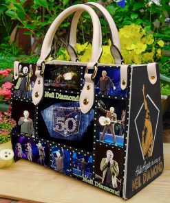 Neil Diamond Leather Bag