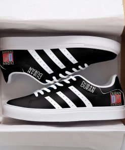 Duran Duran Black Stan Smith Shoes