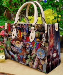 Hard Rock Cafe Leather Bag